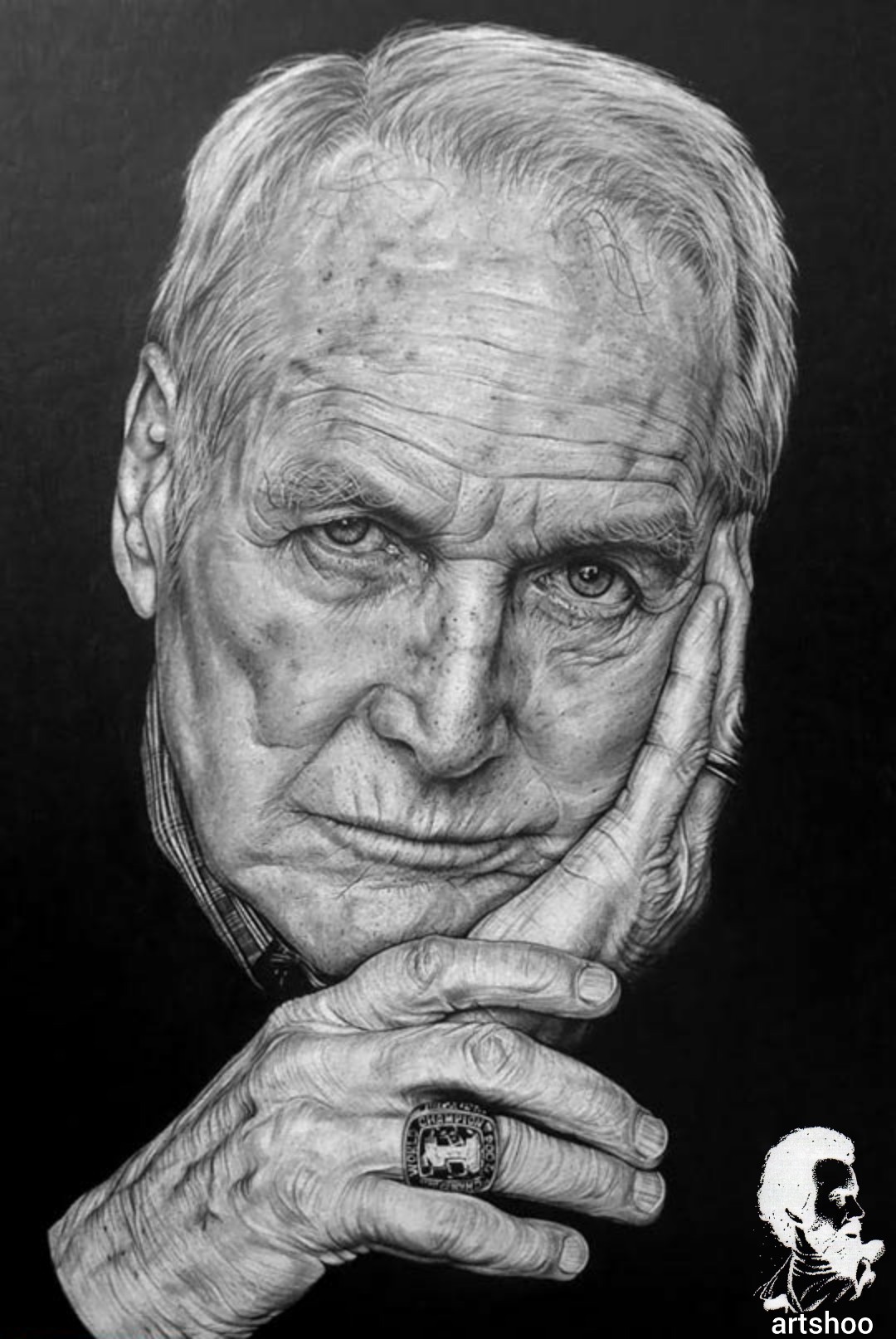 نقاشی سیاه قلم